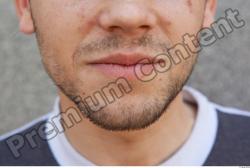 Mouth Casual Average Bearded Street photo references